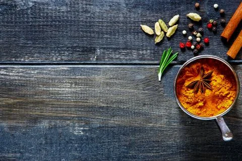 Spices selection Stock Photos