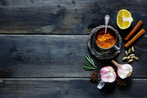 Spices selection Stock Photos