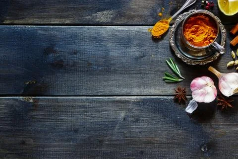 Spices selection Stock Photos