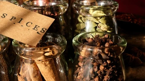 Spices Tag Video stock 102267343