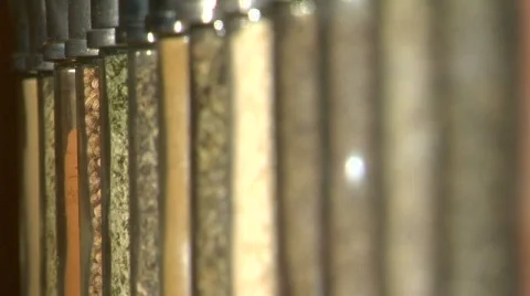 Spices xcu rack focus 2 Stock-Footage 504205