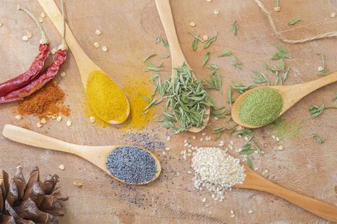 Spices2 Stock Photos