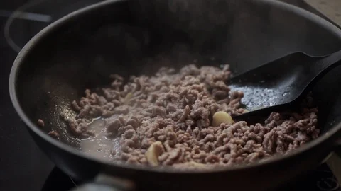 Spicing up the meat Stock Footage 97411082