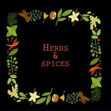 Spicy background design with sample your text Stock Illustration