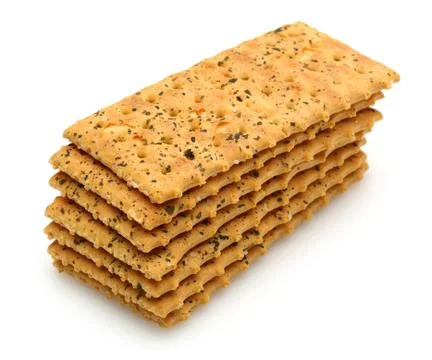 Spicy biscuits, crackers Foto stock