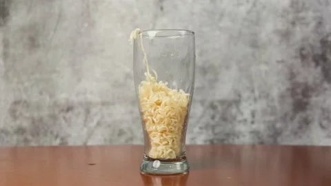Spicy Boba Tea Noodle Stock Footage 141827142