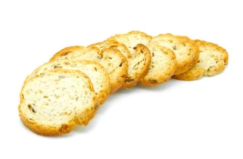 Spicy bread toast Stock Photos