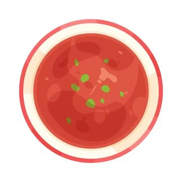 Spicy broth Stock Illustration