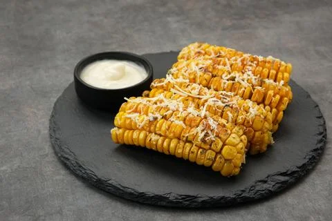 Spicy corn ribs Stock-Fotos