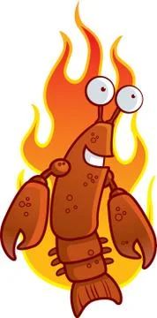 Spicy Crawfish Stock Illustration