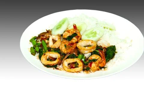 This spicy dish. Stock Photos