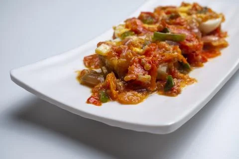 Spicy Eggs Stock Photos