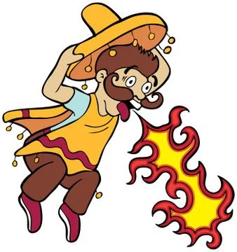 Spicy hot Stock Illustration