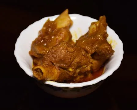 Spicy Mutton Curry Stock Photos