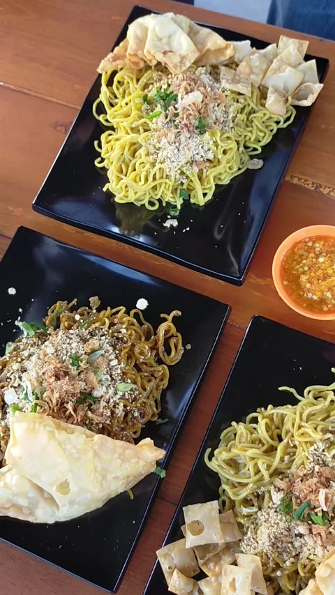Spicy noodles Stock Footage 230104552