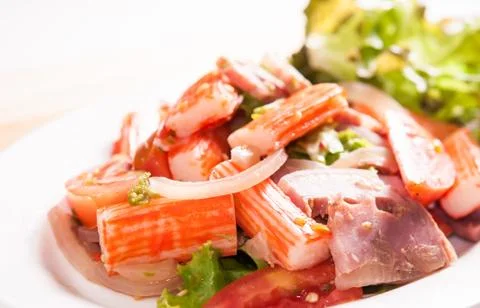 Spicy Salad Stock Photos