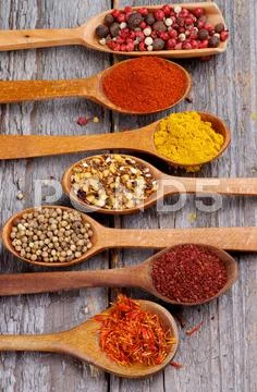 Spicy Spices Stock Photos