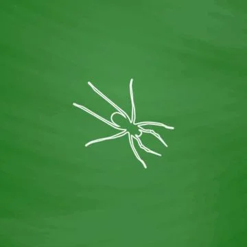Spider computer symbol Stock Illustration