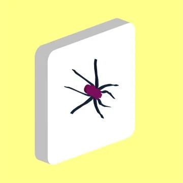 Spider computer symbol Stock Illustration