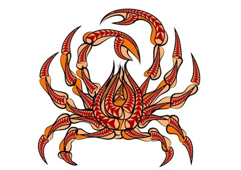 Spider crab Stock Illustration