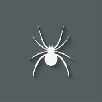 Spider design element Stock-Illustration