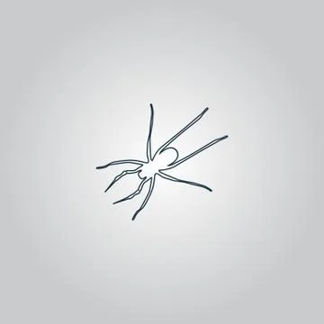 Spider icon Stock Illustration