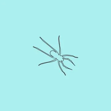Spider icon 스톡 일러스트