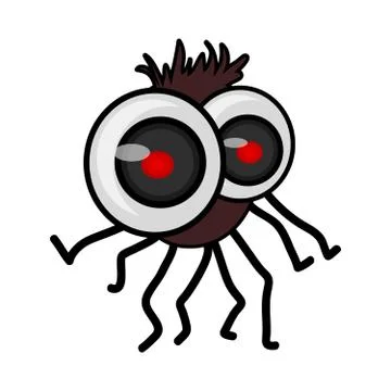 Spider isolated on white background. Stock Illustration