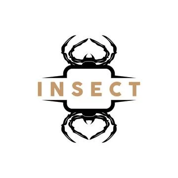 Spider Logo, Insect Animal Vector, Premium Vintage Design, Icon Template Symb Illustrazione stock