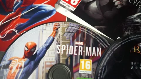 Spider-man and Batman Stock Footage 181457136