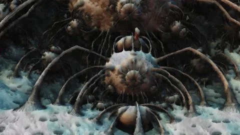 Spider Neuron 스톡 일러스트