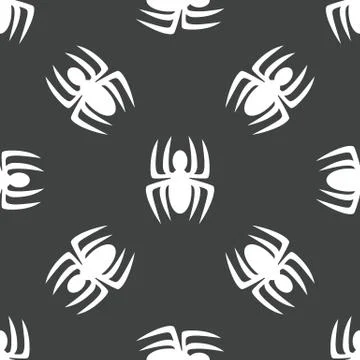 Spider pattern 스톡 일러스트