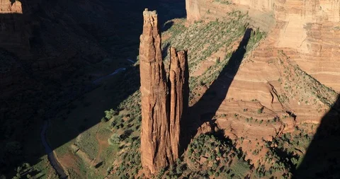 Spider Rock Stock Footage 109334770