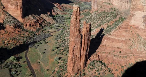 Spider Rock Stock Footage 111613291