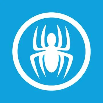 Spider sign icon 스톡 일러스트