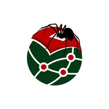 Spider solitaire card game app vector icon Stock Illustration