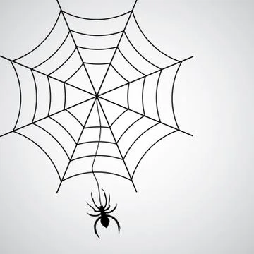 Spider symbol Stock Illustration