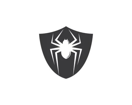 Spider symbol vector icon illustration design Stock Illustration