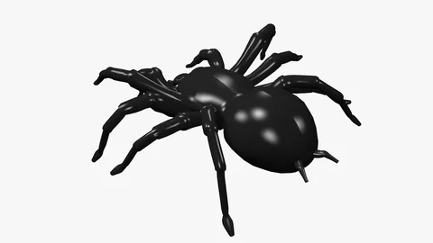 SPIDER WALKING BACK LEFT AXO VIEW Vídeos de archivo 98923976