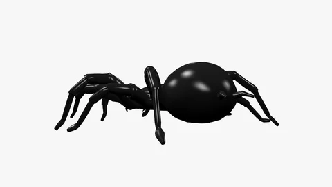 SPIDER WALKING BACK LEFT VIEW Vídeos de archivo 98923909