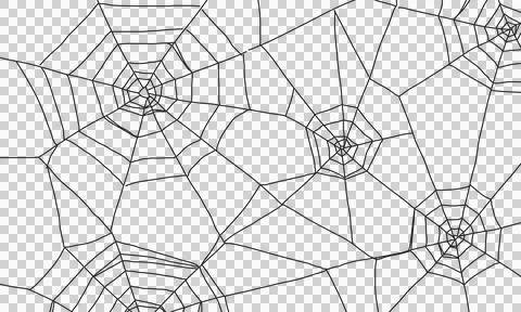Spider web 1 스톡 일러스트