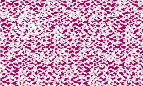 Spider web on abstract purple and orange mosaic pattern Stock Illustration