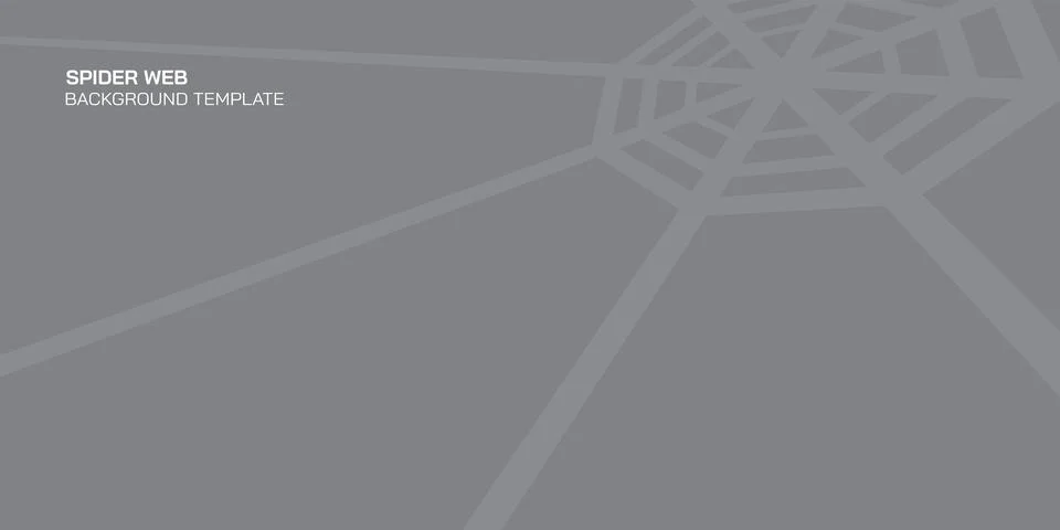 Spider web background vector illustration. Stock Illustration