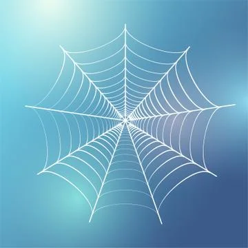 Spider web concept Stock Illustration