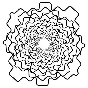 Spider web like element with random lines 스톡 일러스트