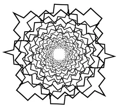 Spider web like element with random lines 스톡 일러스트
