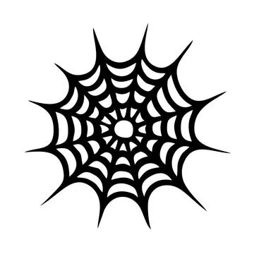 Spider web icon. Cobweb icon isolated on white background. Vector illustration Stock Illustration