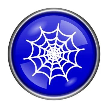 Spider web icon Stock Illustration