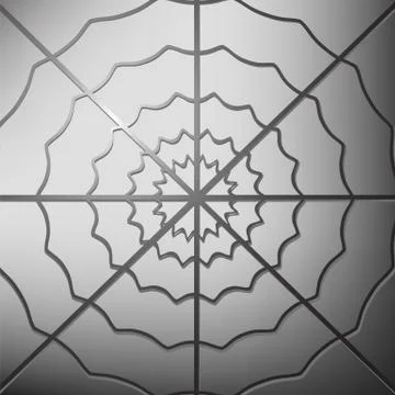 Spider Web Illustrazione stock