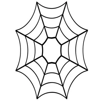 Spider web Insect cobweb spiderweb Halloween Stock Illustration